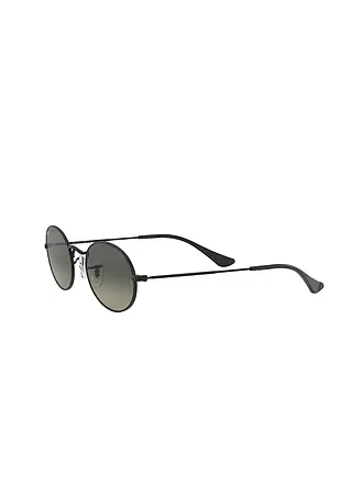 RAY BAN | Lunettes de soleil "Oval Flat Lenses" 3547N/51 (001) | schwarz